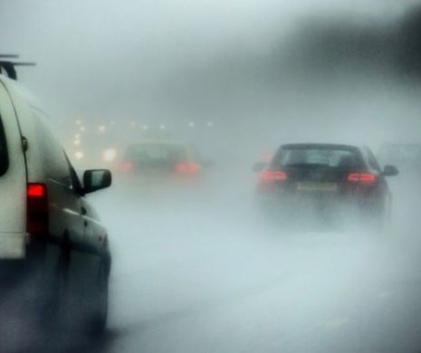 Meteorologii anunță prăpăd în 13 județe. Cod galben de ceață în Transilvania și Oltenia