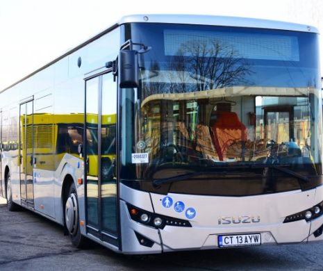 Noi autobuze Euro 6, recepționate la Constanța