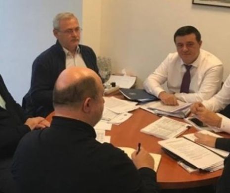 Preşedintele PSD Liviu Dragnea la o şedinţă în cerc restrâns a COALIŢIEI. Cine este MARELE ABSENT