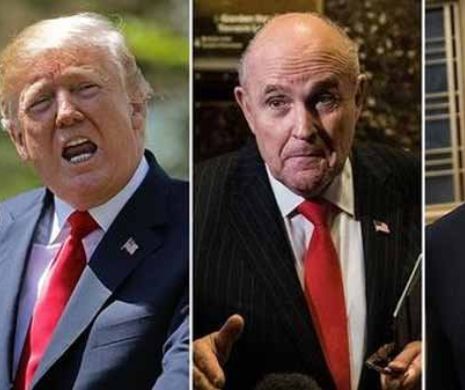 Trump acuză „Deep State” pentru toate necazurile pe care le are Rudy Giuliani