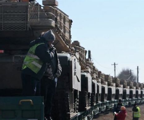 Americanii au debarcat în portul Midia cu tancuri și tehnică militară pentru Baza Militară de la Mihail Kogălniceanu