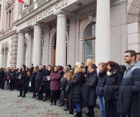 Dosarele de la Tribunalul Cluj sunt suspendate pe rulantă din cauza grevei magistraților