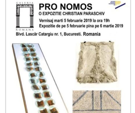 Expoziția PRO NOMOS a artistului Christian PARASCHIV a fost inaugurată ieri la Galeria Romană și va fi deschisă până la 6 martie