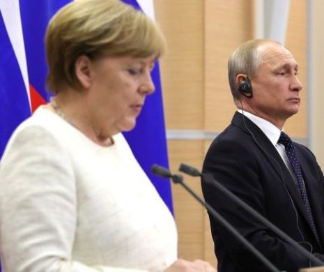 Merkel trimite bani în Est pentru a-l contracara pe Putin