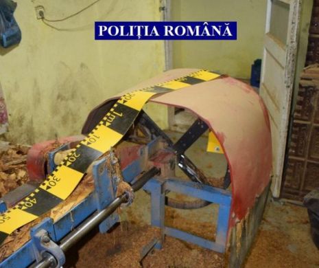 Polițiștii sunt șocați. Un român și-a făcut fabrica acasă. A devenit principalul producător de tutun