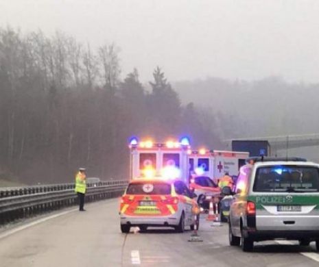 TRAGEDIE în Germania. Român SPULBERAT pe şosea în faţa poliţiştilor