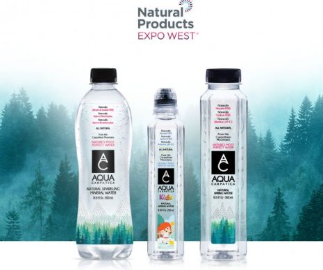 AQUA Carpatica, singurul brand românesc prezent la Natural Products Expo West din California, cel mai mare târg B2B dedicat industriei produselor organice