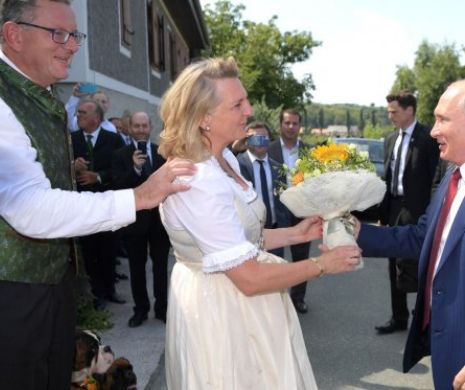 Austria descoperă marea dragoste cu Vladimir Putin