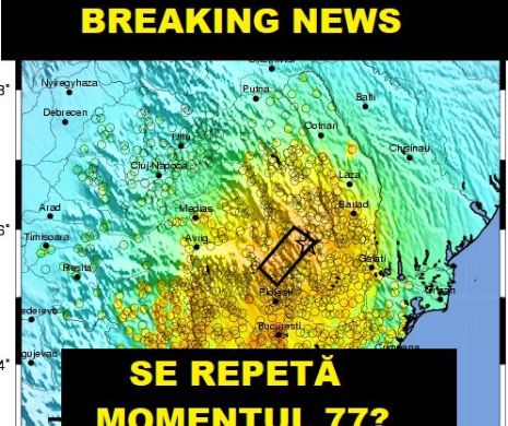 Cutremurul a generat alerta la INFP! Mișcarea tectonică s-a produs la granița României