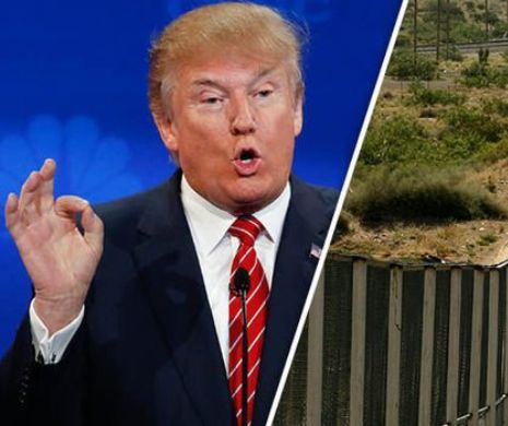 Donald Trump, decizie istorică! Inchide granița SUA cu Mexic!