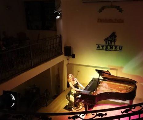 Pianista Mădălina Pașol readuce atmosfera de la Besançon pe scena Ateneului Român