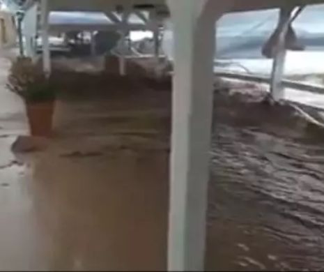 Alertă în Grecia! Inundații puternice au devastat mai multe orașe. Autoritățile intervin de urgență. VIDEO