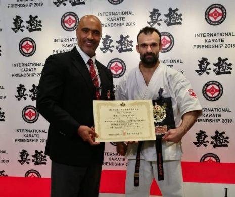 Cel mai bun karateka din lume e românul Romeo Beznea, pentru al doilea an consecutiv