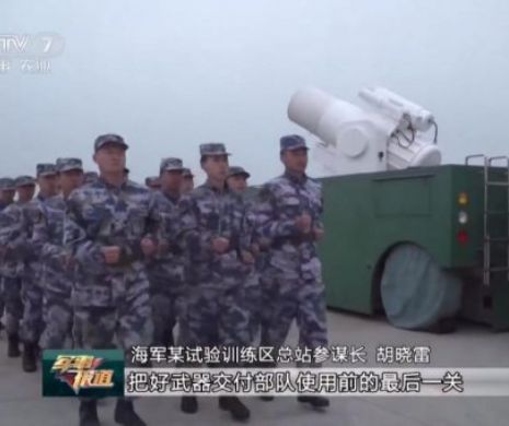 China dă publicității imagini cu cea mai recentă armă laser realizată de industria sa militară