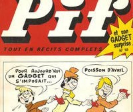 Cum marca revista Pif ziua Păcălelilor: Poisson d’Avril
