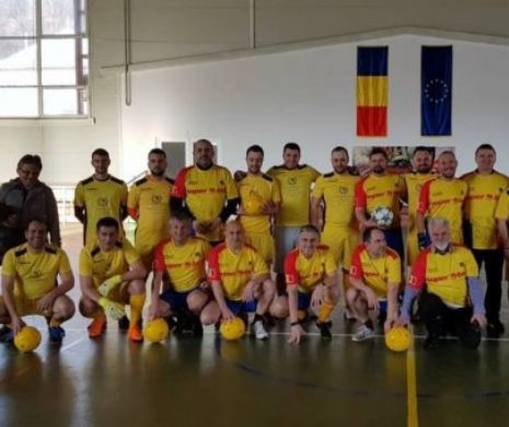 Delegația României, la turneul de fotbal din cadrul Olimpiadei APSM din Moldova