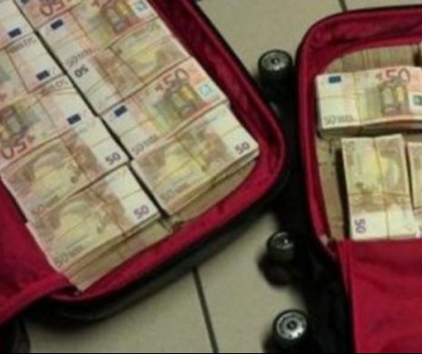 Genți cu 350.000 de euro, găsite de poliția germană în mașina unui român