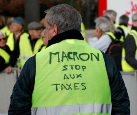 Macron a transmis că înțelege îngrijorările „vestelor galbene” dar nu va renunța la reforme. Acesta a mai promis o reducere a taxelor