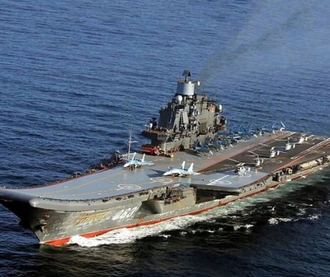 Marina militară rusă ar putea trimite la fier vechi singurul portavion pe care îl are în exploatare