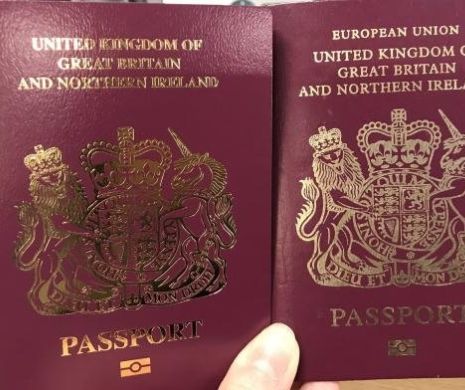 Noile paşapoarte britanice nu mai conţin menţiunea "Uniunea Europeană". Reacţia oamenilor
