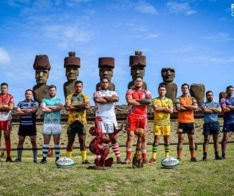 Rugby-ul a luat amploare printre „coloșii” din Insula Paștelui