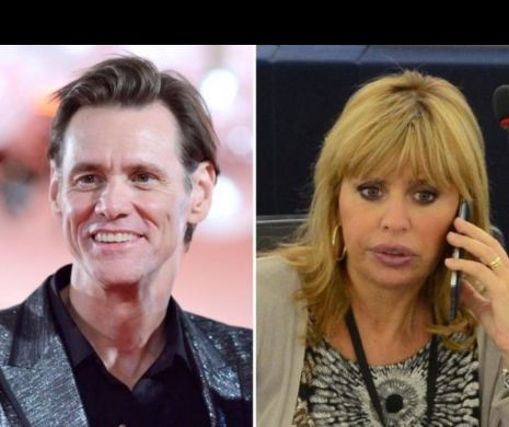 Scandal monstru între Jim Carrey şi  Alessandra Mussolini. Foto în articol care lămureşte totul