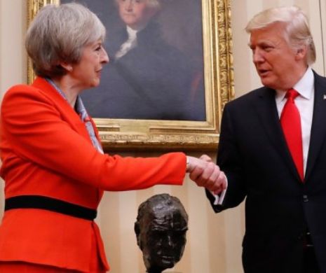 Trump îi mai întinde o dată mâna Theresei May. „Până când Brexitul ne va despărți”