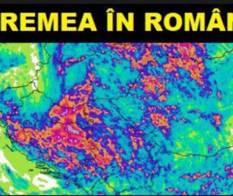 Atenționare meteo! România va fi lovită de un cicoln