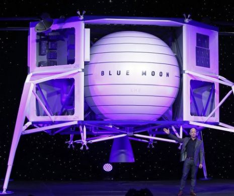 Bezos vrea să ducă Amazonul pe Lună