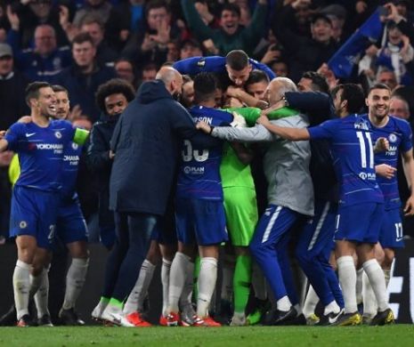 Derby londonez în finala Ligii Europa. Chelsea și Arsenal vor lupta pentru trofeu, după ce au trecut de Eintracht Frankfurt și Valencia