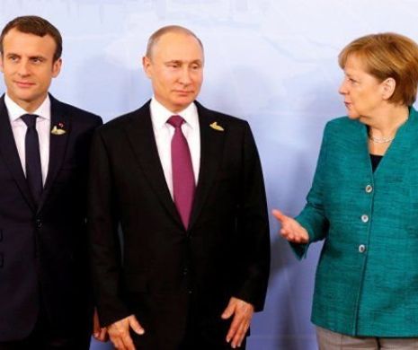 Greii lumii, discuție cu miză uriașă. Macron și Merkel, mesaj clar pentru Putin. Ce se va întâmpla în coontinuare