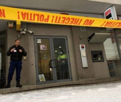 Jaf la o bancă din București: „S-a auzit un zgomot puternic”. Care este prejudiciul?