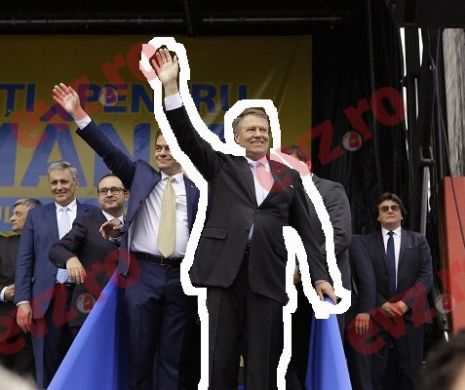Klaus Iohannis, în campanie pentru Referendum. Războiul politic se mută în Piața Victoriei