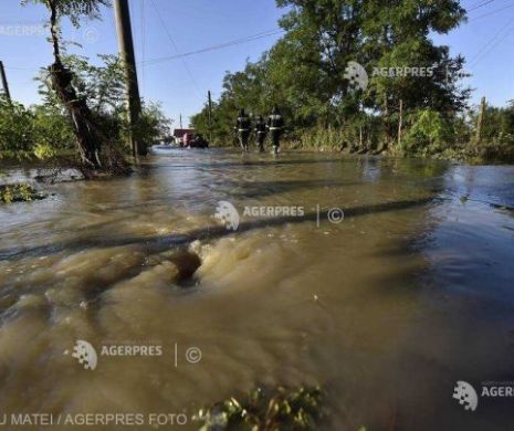 Potop în Sălaj. A fost activat Comitetul Judeţean pentru Situaţii de Urgenţă
