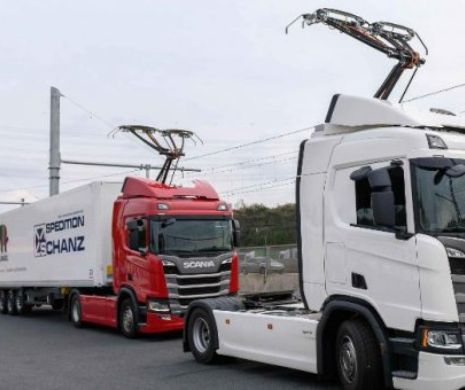 Premieră! Germania a inaugurat prima autostradă electrică pentru camioane. Video în articol