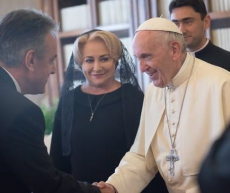 Premierul Viorica Dăncilă s-a întâlnit cu Papa Francisc. Problema migrației, dezbătută cu Suveranul Pontif