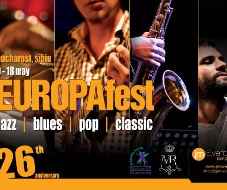 Start EUROPAfest 26. 9 mai – Ziua Europei, 19:00, Opening Gala Concert