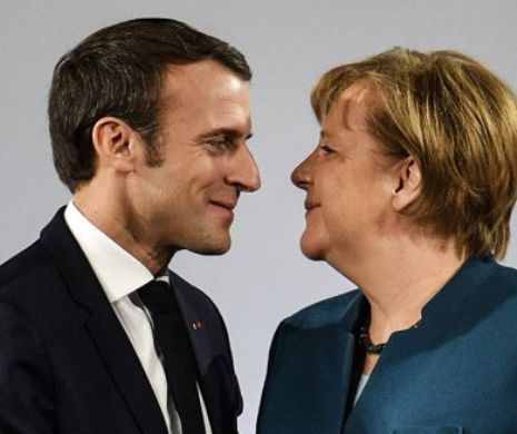 UE moare pe limbile lor: Macron o traduce pe Merkel