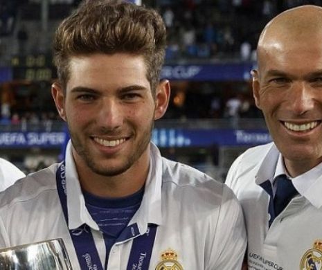 Zidane dă foc la vestiarul Realului, din cauza fiului