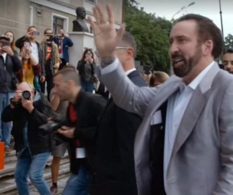 Actorul Nicolas Cage a fost premiat la Festivalul Internaţional de Film Transilvania 2019. „Prieteni din Transilvania, vă mulţumesc!”