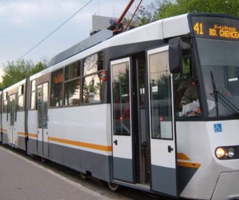 Haos pe şosele! Circulaţia tramvaiului 41 va fi oprită timp de două luni. Bucureştenii vor avea de suferit din cauza reviziilor