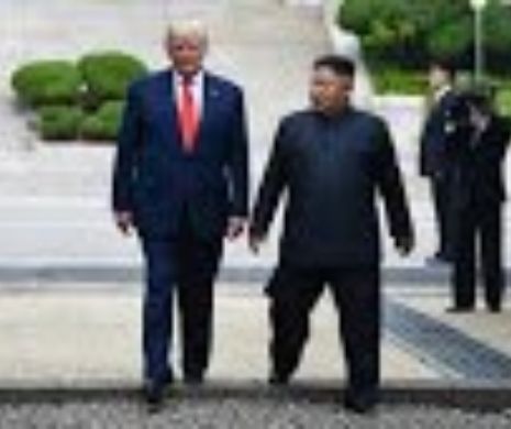 Întâlnire neaşteptată Trump-Kim. Unde îşi vor spune „Bună ziua!”