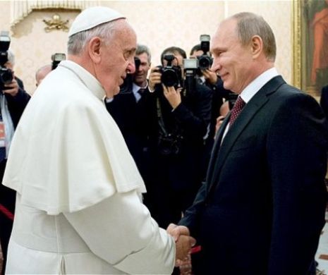Întors din România, Papa Francisc se întâlnește cu Putin