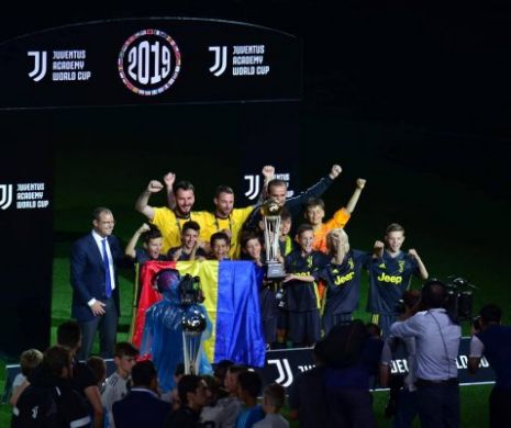 Micii fotbaliști de la Juventus Academy București, cei mai buni din lume. Au câștigat World Cup 2019