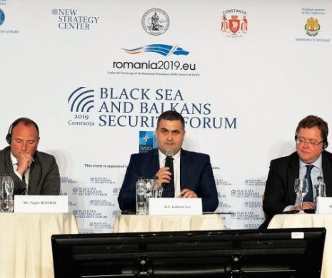 Ministrul Apărării Naționale, Gabriel Leș, la Forumul pentru Securitatea în Marea Neagră: “Este necesară monitorizarea acțiunilor Rusiei în regiune”