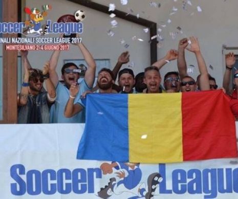 Naționala de tineret a României, asaltată de fani, în Italia