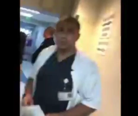 Pacient, bătut de doctor la Spitalul Floreasca din Capitală. Imagini revoltătoare