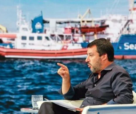 Salvini anunță că va construi un zid la frontiera slovenă pentru a tăia traseul migranților