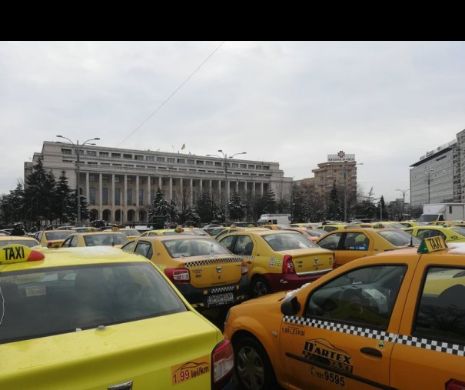 Taxi versus Uber, Clever și Bolt. Taximetriștii amenință cu greva foamei! News alert