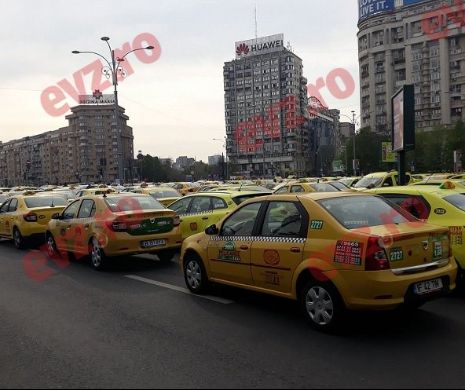 Transportatorii blochează Bucureștiul cu 800 de mașini